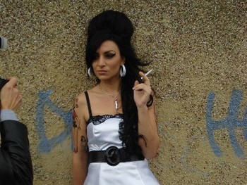 Tania Alboni as Amy Winehouse artist photo