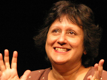 Yasmin Alibhai-Brown artist photo