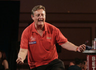 CSS North West Darts Masters: Eric Bristow, Dennis Priestley, John Lowe, Keith Deller artist photo
