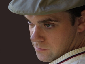 JK as Robbie Williams artist photo