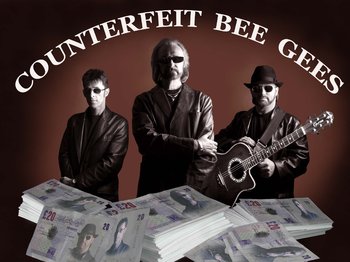 Counterfeit Bee Gees artist photo