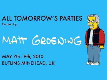 All Tomorrows Parties Weekend 1: Matt Groening + Iggy & The Stooges + CocoRosie + Built To Spill + Thee Oh Sees + The Boredoms + The Raincoats + Toumani Diabate + Danielson + James Blackshaw + Anni Rossi + Viv Albertine (The Slits) + Panda Bear + The Residents + Deerhunter + Broadcast + Daniel Johnston + Amadou & Mariam + Shonen Knife + Ruins picture