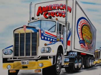 Uncle Sam's American Circus artist photo