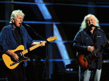 David Crosby & Graham Nash artist photo