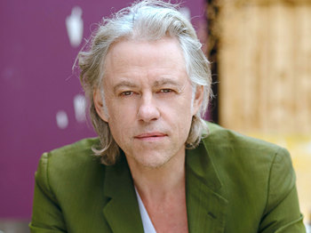 Bob Geldof artist photo