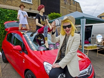 Vauxhall Art Car Boot Fair 2012: Tracey Emin, Peter Blake, Mat Collishaw, Pam Hogg, Wildcat Will picture