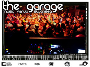 The Garage Music Venue Swansea artist photo