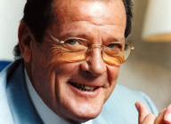 Sir Roger Moore artist photo