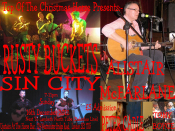Top Of The Christmas Horse: Sin City + Alistair McFarlane + Rusty Buckets + Peter Cadle + Tony Boyce picture