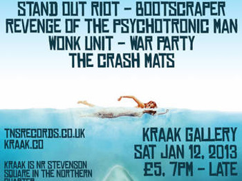 Tns Punk / Ska Beach Party!: Stand Out Riot + Bootscraper + Revenge of The Psychotronic Man + Wonk Unit + The Crash Mats + War Party picture