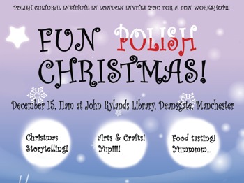 Christmas Workshop Organised By Polish Cultural Institute In London picture