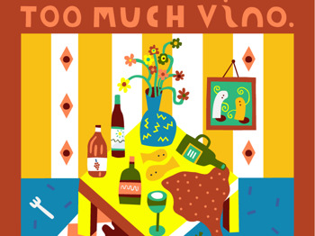 Billy Presents 'Too Much Vino' Exhibition Launch picture