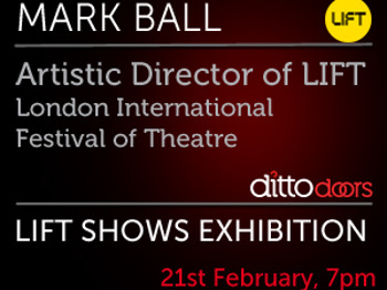 Campfire With Mark Ball, Artistic Director Of Lift, London International Festival Of Theatre: Mark Ball picture
