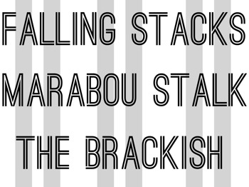 Falling Stacks + Marabou Stalk + The Brackish picture