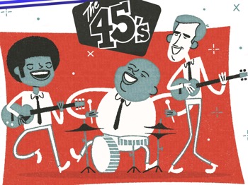 The 45s artist photo
