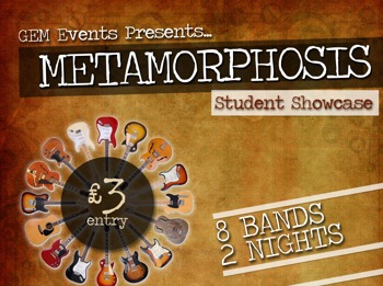 Metamorphosis: Burning Room + Freddie's Dead + Roland 5 + Janissaries + Mellow Drive + Da Bugaboos + Dysfunctional Pineapple + Gathered picture