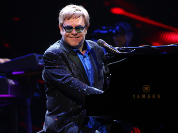 Elton John artist photo