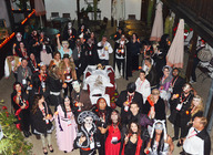 Halloween Party with Vlad the Impaler artist photo