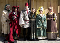 Dronfield Hall Barn Medieval Festival artist photo