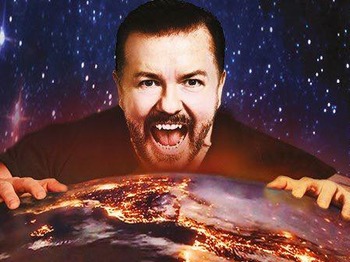 Ricky Gervais artist photo