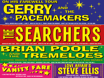 Sixties Gold, Gerry And The Pacemakers, The Searchers, Brian Poole & The Tremeloes, Steve Ellis, Vanity Fare picture