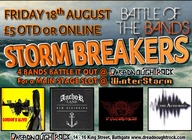 Winterstorm Battle Of The Bands Final: Gordons Alive, Anchor Lane, Stoneface, AudioRayz artist photo